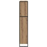 vidaXL Knjigovni omar 2 pcs Oreh 80 x 30 x 155 cm Konstruiran les | Shoptok.si