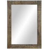  Ogledalo za kupaonicu 50x2,5x70 cm Puno drvo Mango | shoptok.hr