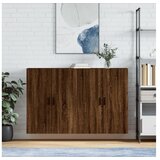 vidaXL Zidni ormarići 2 kom boja smeđeg hrasta 69 5 x 34 x 90 cm Cijene