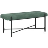  Klupa s gumbima i jastučićima Morska zelena 110 x 40 x 46 cm | Eponuda.ba