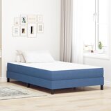 vidaXL Madrac s Pocket oprugama Plava Srednji 120x200x20 cm Tkanina Cijene