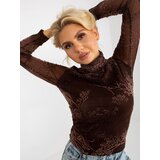 Factory Price Blouse-AT-BZ-831-2.19-brown | shoptok.hr