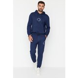 Trendyol Sweatpants - Navy blue - Loose | Shoptok.si