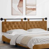  Držeće uzglavlje Zidne Smeđa 210 x 55 x 7 cm Baršun - Smeđa 200 cm bez LED | shoptok.hr