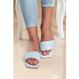 Fenzy Natikače Sa Širokim Remenom, Plave | shoptok.hr