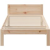 vidaXL Okvir kreveta bez madraca 90 x 200 cm od masivne borovine | shoptok.hr