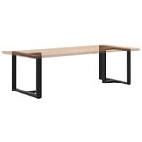 vidaXL Noge blagovaonski stol T-oblika 2 kom crne 100x35x(72-73) cm | shoptok.hr