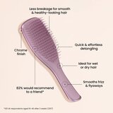 Tangle Teezer Ultimate Detangler Chrome Mauve Copper ravna krtača za vse tipe las 1 kos | Shoptok.si