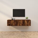 vidaXL Zidni TV ormarići 2 kom boja dimljenog hrasta 80x34 5x40 cm | shoptok.hr