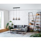 REALITY Črna namizna svetilka s kovinskim senčilom (višina 25 cm) Valeria – | Shoptok.si