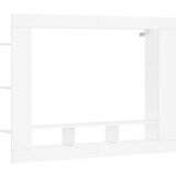 Maison Chic TV omarica - TV stojalo - Televizijska omarica bela 152x22x113 cm inženirski les, (21700374) Cene