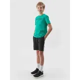 4f Boys' Tracksuit Shorts - Deep Black