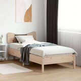 vidaXL Okvir kreveta bez madraca 75 x 190 cm od masivne borovine | shoptok.hr