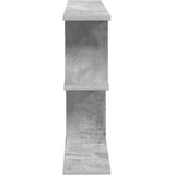  Polica na zidu Betonska siva 80 x 15 x 50,5 cm | shoptok.hr
