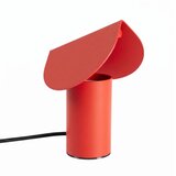 Thoro Rdeča aluminijasta LED namizna svetilka (vi&amp;scaron;ina 15 cm) BISCUIT &amp;ndash; Slike