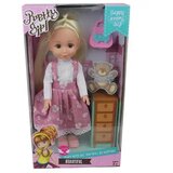 Magic Toys Pretty Girl Svetlolasa lutka z ročno torbico | Shoptok.si