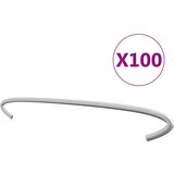 vidaXL Kavlji za gabion 100 kosov pocinkano jeklo 30 cm Cene