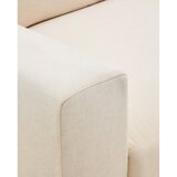 Kave Home Bež sedežna garnitura iz šenilje 220 cm Alea – | Shoptok.si