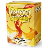 Arcane Tinmen Dragon Shield 100 Standard Sleeves - Yellow Matte | Eponuda.com