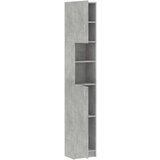  Kopalniška omarica betonsko siva 32x25,5x190 cm iverna plošča, (20579993) | Shoptok.si
