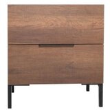 Hanah home noćni ormarić Kmd-1720-Oo-1, 55x59x44 cm, Orah | Eponuda.ba