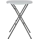  Sklopivi barski stol bijeli 80 x 110 cm HDPE | Eponuda.com