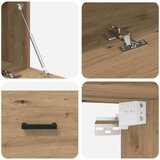 vidaXL Omarica na steni artisan hrast 60 x 36.5 x 35 cm | Shoptok.si