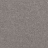 vidaXL Kavč trosed s stolčkom za noge taupe 180 cm blago | Shoptok.si