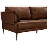 MID.YOU 2-SED, temno rjava tekstil, usnje | Shoptok.si