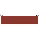  Jastučić za klupu SOEST 100% poliester Crvena 180 x 40 x 5 cm Slike