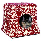 Trixie Kućica za mačke 35 cm crveno-krem | Eponuda.com