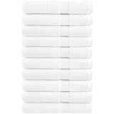 Furnova Premium brisače za savno SOLUND 10 kosov bela 80x200 cm 600 gsm, (21916466) Cene