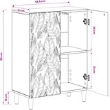 Ormarić za kupaonicu DELFT Crna 59,5 x 31 x 80 cm | shoptok.hr