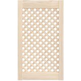  Vrata za ormarić rešetkasti dizajn 2 kom 39 5x69 cm borovina | shoptok.hr