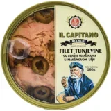 tunjevina fileti sa crnim maslinama 160g