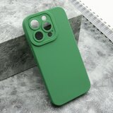Maska silikonska pro za iphone 15 pro / tamno zelena