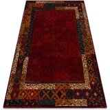 RugsX Preproge Preproga volna OMEGA LUMENA etno, okvir rubin 200x300 cm Bordo | Shoptok.si