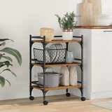  Kuhinjski kolica Staro drvo 50 x 35 x 75.5 cm Konstruirano drvo | shoptok.hr
