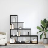 Prekidač za sobu Knjiga Crni hrast 131,5 x 29 x 131,5 cm | shoptok.hr