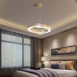 LED luster na sajli LED/32W/230V 3000K, bela/drvo | Eponuda.com
