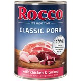 Rocco Classic Pork 6 x 400g Svinjina s piščancem in puranom | Shoptok.si