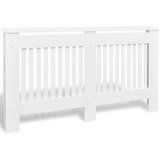  Pokrovi za radijator 2 kom bijeli mdf 152 cm | shoptok.hr