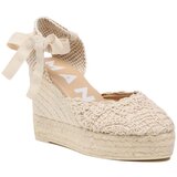 Manebi Espadrile Wedge Espadrilles G 4.3 WV Bež | Shoptok.si