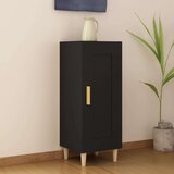  Komoda crna 34 5 x 34 x 90 cm od konstruiranog drva Cijene