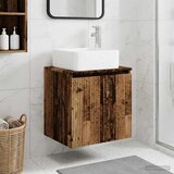  Umivaonik s policom Staro drvo 53 x 35 x 63 cm | shoptok.hr