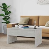 Stolić za kavu boja betona 80x50,5x41,5 cm konstruirano drvo | Eponuda.com