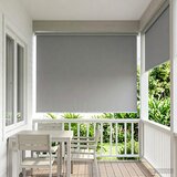  Roleta zaštita od UV zračenja Svjetlosiva 140 x 230 cm | shoptok.hr