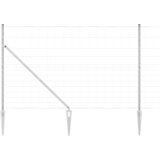 vidaXL polje ograje 1.5x50 m pocinkano jeklo | Shoptok.si