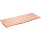  Kupaonska radna ploča svjetlosmeđa 100x40x2 cm tretirano drvo | shoptok.hr