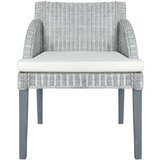 Maison Chic Jedilni stoli - Vzorci stoli z blazino siv naraven ratan A171, (22032115) | Shoptok.si